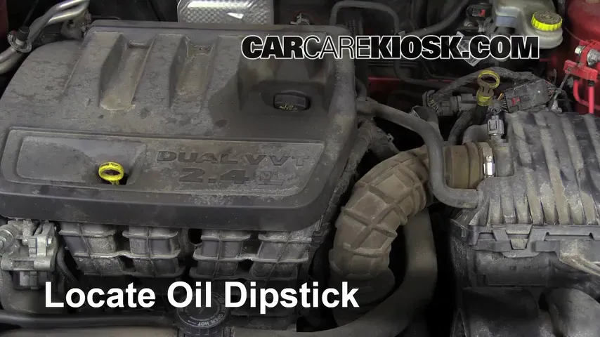 2008 Dodge Avenger SXT 2.4L 4 Cyl. Oil Check Oil Level